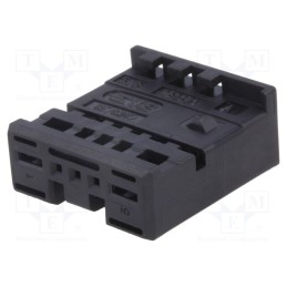 1 pcs x TE Connectivity - 1379217-3 - Connector: automotive, MPQ,MQS, female, plug, for cable, black