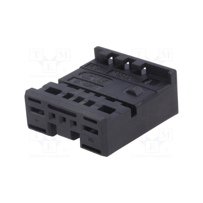 1 pcs x TE Connectivity - 1379217-3 - Connector: automotive, MPQ,MQS, female, plug, for cable, black