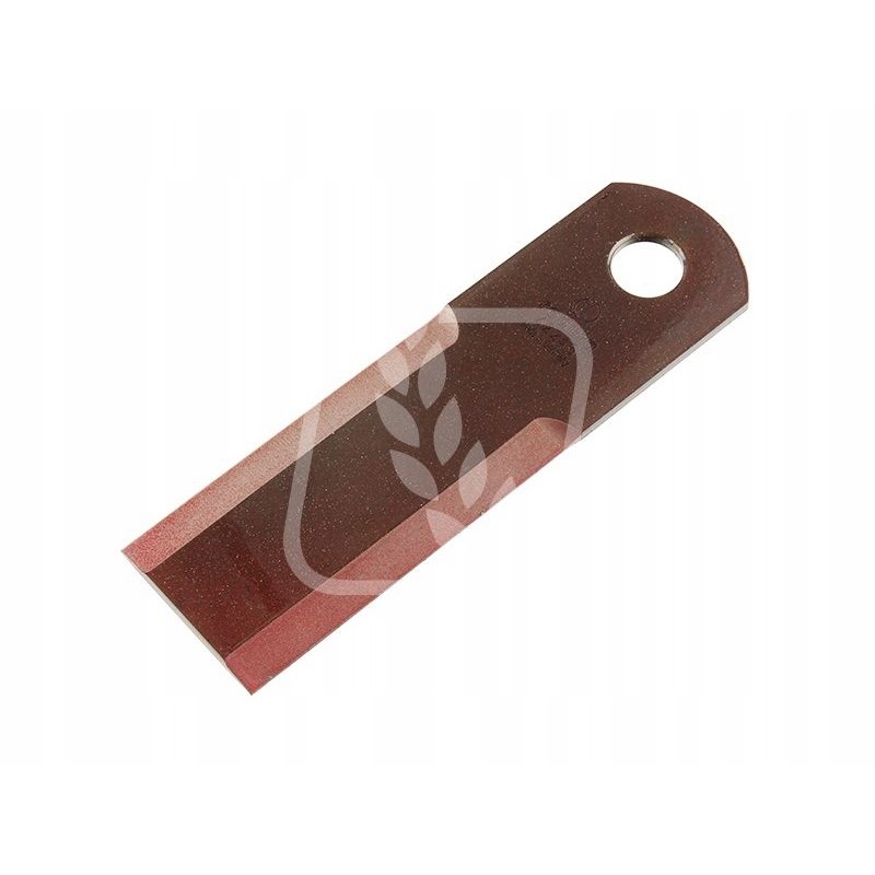 Smooth forage harvester knife 173x50x4mm fi18mm p601032 06