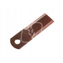 Smooth forage harvester knife 173x50x4mm fi18mm p601032 06