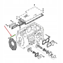 Gear lock shaft 2537188 t 25 new type 185x14