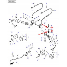 La355501130 round washer r 11 22 x 3mm