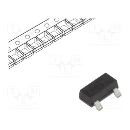 3 pcs x STMicroelectronics - STM1001RWX6F - IC: Supervisor Integrated Circuit, open drain, 1.2÷5.5VDC, SOT23