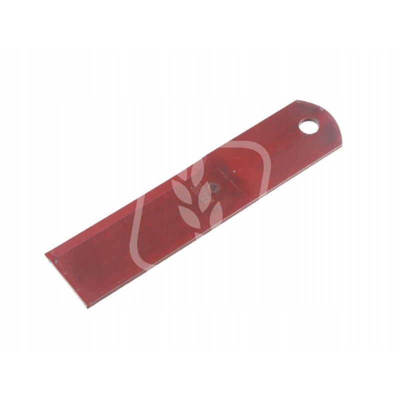 Smooth forage harvester knife 175x40x3mm fi 10 5mm hf401