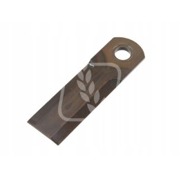 Smooth forage harvester knife 175x50x4 5mm fi20 1mm rs5102