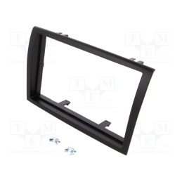 1 pcs x PER.PIC. - MA26013/T - Radio frame, Citroën,Fiat,Peugeot, 2 DIN, grey