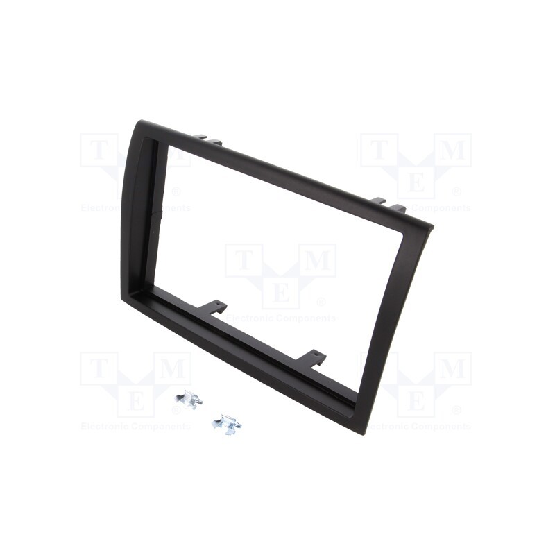 1 pcs x PER.PIC. - MA26013/T - Radio frame, Citroën,Fiat,Peugeot, 2 DIN, grey