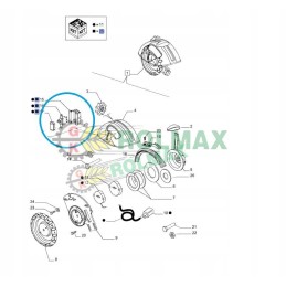 New Holland 82021152 joystick button