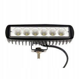 Halogen searchlight work lamp 6 LED 18W 12 24V