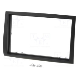 1 pcs x PER.PIC. - MA26013.2/T - Radio frame, Citroën,Fiat,Peugeot, 2 DIN, black