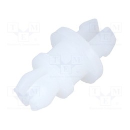 10 pcs x ESSENTRA - MSPS-3-01 - PCB distance, polyamide, L: 4.8mm, push-in,snap fastener, natural