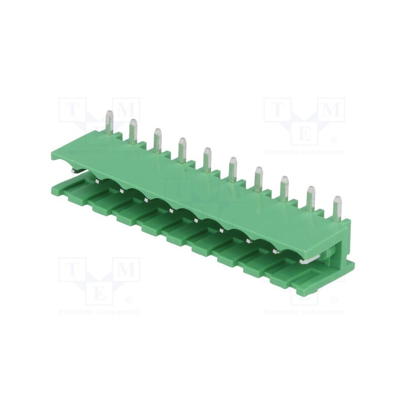 1 pcs x DEGSON ELECTRONICS - 2EDGR-5.0-10P-14-00AH - Pluggable terminal block, 5mm, ways: 10, angled 90°, socket, male