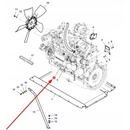 La323470750 air hose