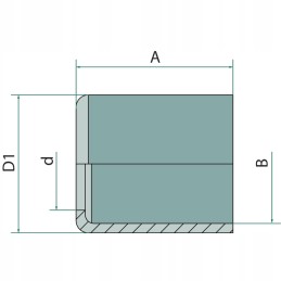 3 4 inch aluminum clamp for SAE 100 R4 hose