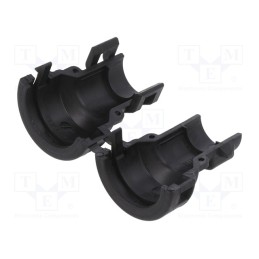 1 pcs x TE Connectivity - 965785-1 - Accessories: cable hood and fastener, 9.6mm, straight