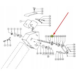 678856 4-gear grain conveyor wheel 7z