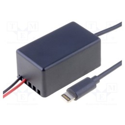 1 pcs x PER.PIC. - C0008-USB - USB power supply, Apple Lightning plug, Sup.volt: 12÷24VDC, 0.9m