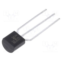 1 pcs x DIOTEC SEMICONDUCTOR - BC548C - Transistor: NPN, bipolar, 30V, 0.1A, 500mW, TO92