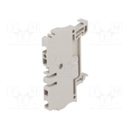 1 pcs x WEIDMu00dcLLER - 1608510000 ZDU 2.5 - Splice terminal: rail, 2.5mm2, ways: 1, terminals: 2, beige, wemid
