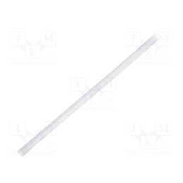 1 pcs x 3M - 7000099233 - Heat shrink sleeve, thin walled, 3: 1, 3mm, L: 1m, transparent