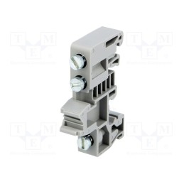 1 pcs x PHOENIX CONTACT - E/UK 1201442 - Holder, grey, Width: 9.5mm, TS32,TS35, Ht: 35.3mm, L: 50.5mm