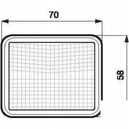 Front marker lamp lo 110 white