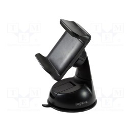 1 pcs x LOGILINK - AA0119 - Car holder, black, for dashboard,for windscreen, 4÷6'