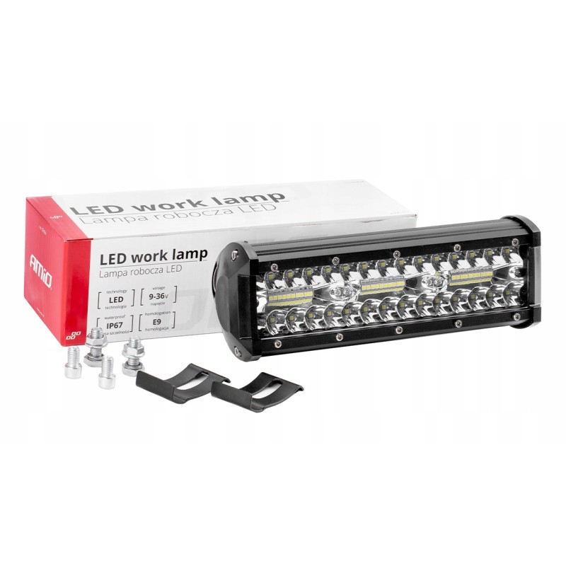 LED panel work lamp 60LED 4800lm flat