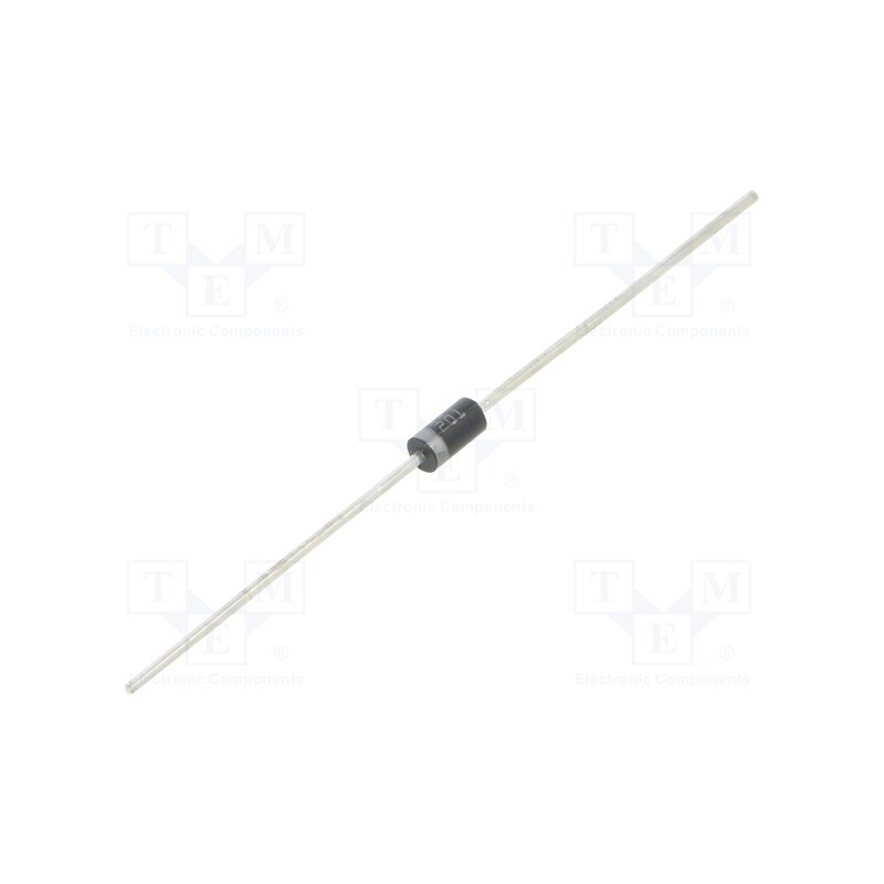 1 pcs x STMicroelectronics - STTH112RL - Diode: rectifying, THT, 1.2kV, 1A, , Ifsm: 20A, DO41, 75ns