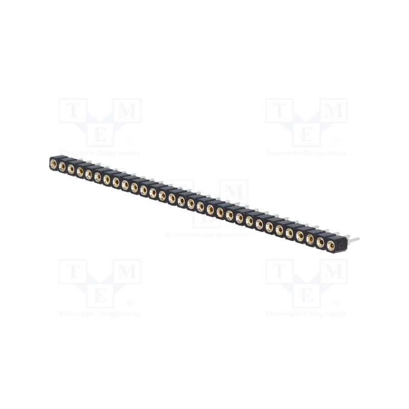 1 pcs x CONNFLY - DS1002-01-1*30V13-JK - Socket, pin strips, female, PIN: 30, turned contacts, straight