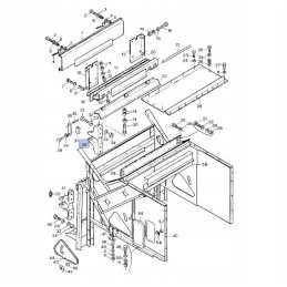 New Holland TC 89818463 bracket
