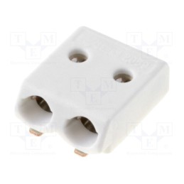 1 pcs x WAGO - 2059-302/998-403 - Connector: plug-in, 2059, 3mm, ways: 2, 26AWG÷22AWG, 0.14÷0.34mm2