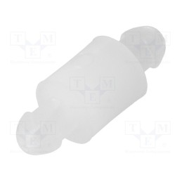 10 pcs x DREMEC - 8G8062.5X5.0 - PCB distance, polyamide, L: 5mm, latch/latch, UL94V-2