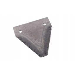 Serrated scythe blade din 80 ur 2mm smooth claas mf