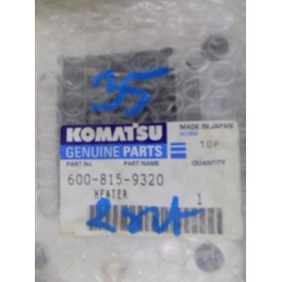 Komatsu heater heater 600 815 9320