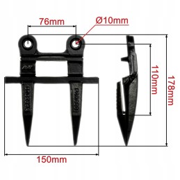 Double header bayonet 676235 Claas