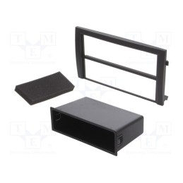 1 pcs x ACV - 281340-02-0 - Radio frame, Škoda, 2 DIN, black