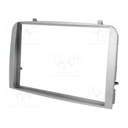 1 pcs x ACV - 281001-07-0 - Radio frame, Alfa Romeo, 2 DIN, silver