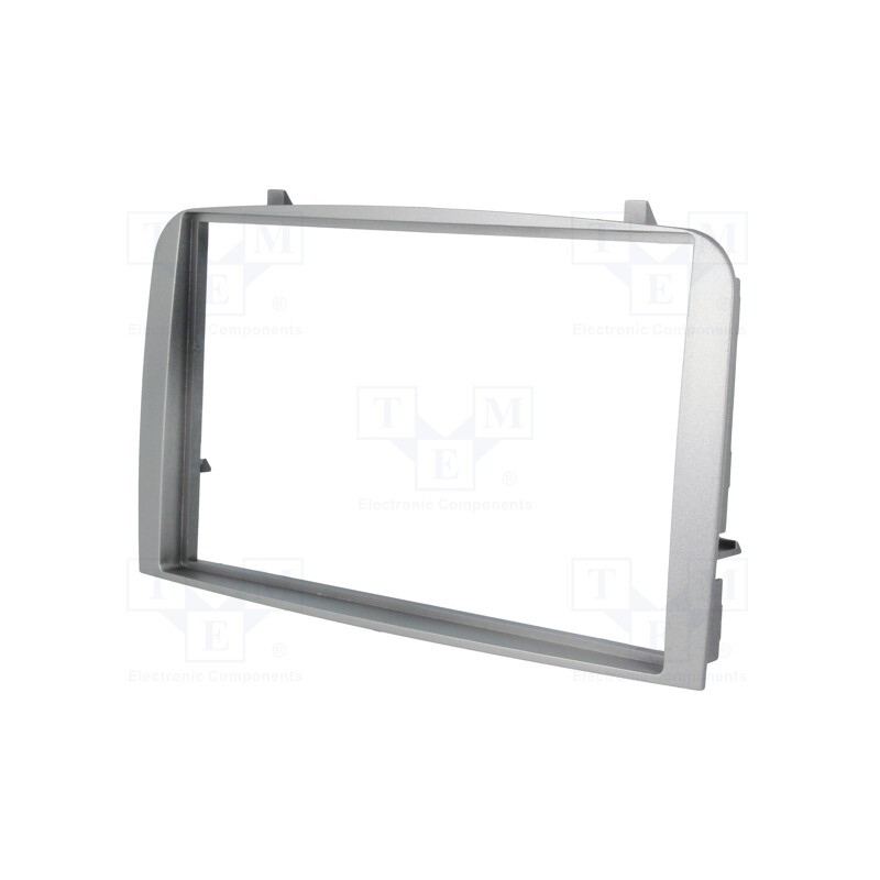1 pcs x ACV - 281001-07-0 - Radio frame, Alfa Romeo, 2 DIN, silver