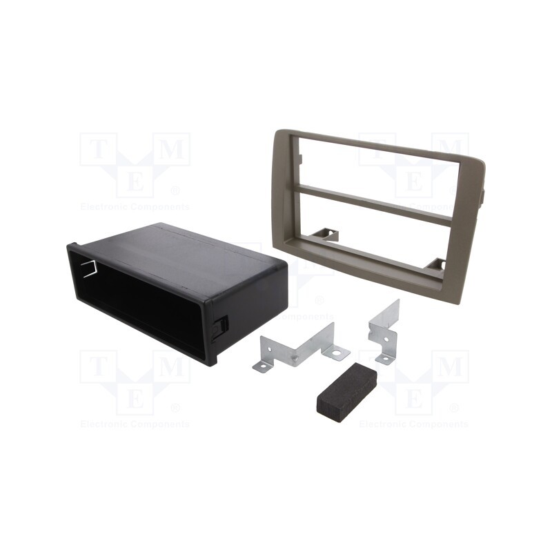 1 pcs x PER.PIC. - MA42003-05 - Radio frame, Fiat,Lancia, 2 ISO, golden