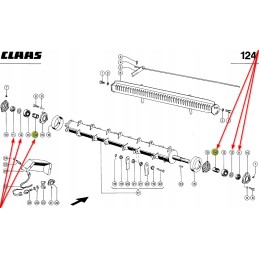 H2309 33 bearing sleeve inserted