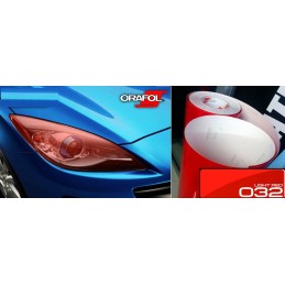 Foil for changing the color of lamps 100x50, red