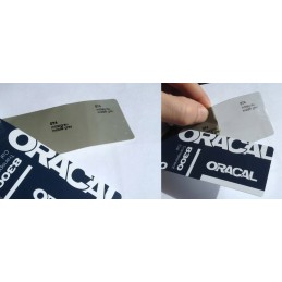 Foil for changing the color of lamps 100x50, red