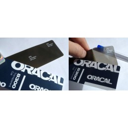 Foil for changing the color of lamps 100x50, red