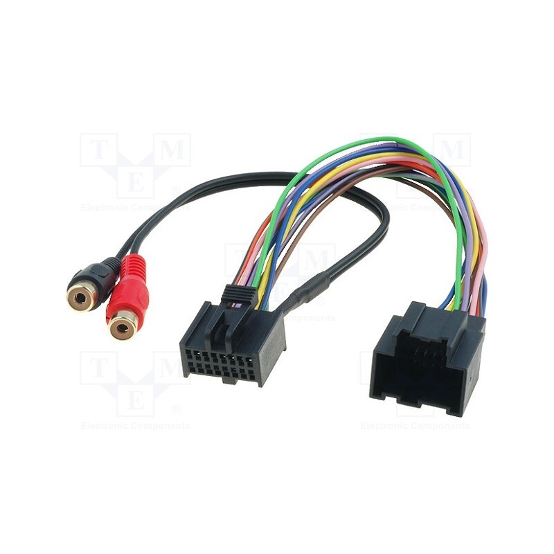 1 pcs x PER.PIC. - C8001-RCA - Aux adapter, RCA, Saab