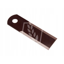 Smooth forage harvester knife 173x50x3mm fi18mm B103393