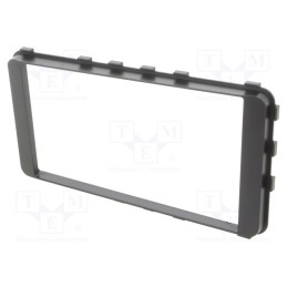1 pcs x ACV - 381300-20 - Radio frame, Toyota, 2 DIN, black