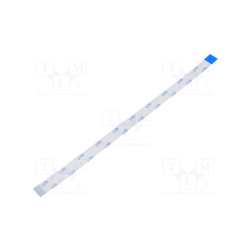 1 pcs x Global Connector Technology (GCT) - 05-12-D-0152-A-4-06-4-T - FFC cable, Cores: 12, Cable ph: 0.5mm, L: 152mm, 60V, Plat