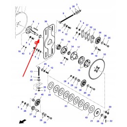La322690450 washer r12 5 36 x 1