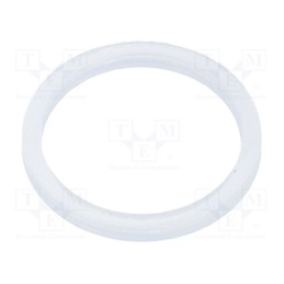 10 pcs x HUMMEL - 1.325.1100.19 - Gasket, polyetylene, Thk: 2mm, Øint: 18.6mm, Øout: 22.5mm, PG11